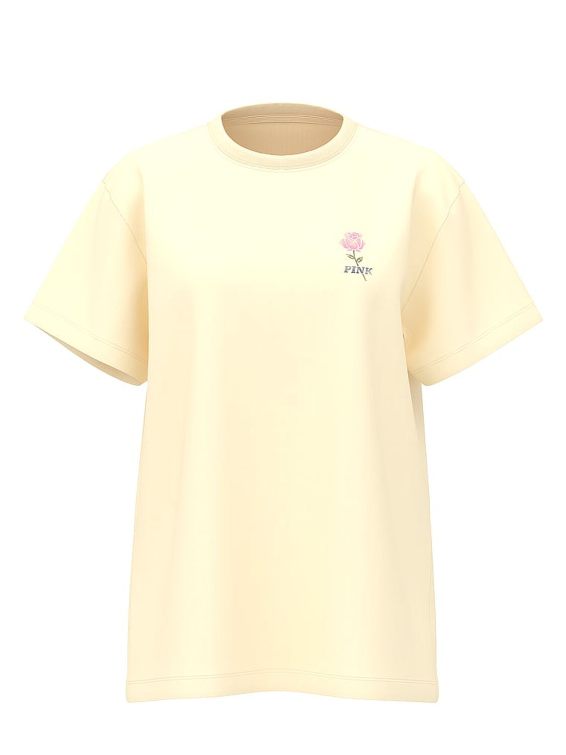 vs Pink Campus Cotton&trade; Tee Palest Yellow 3 of 3 