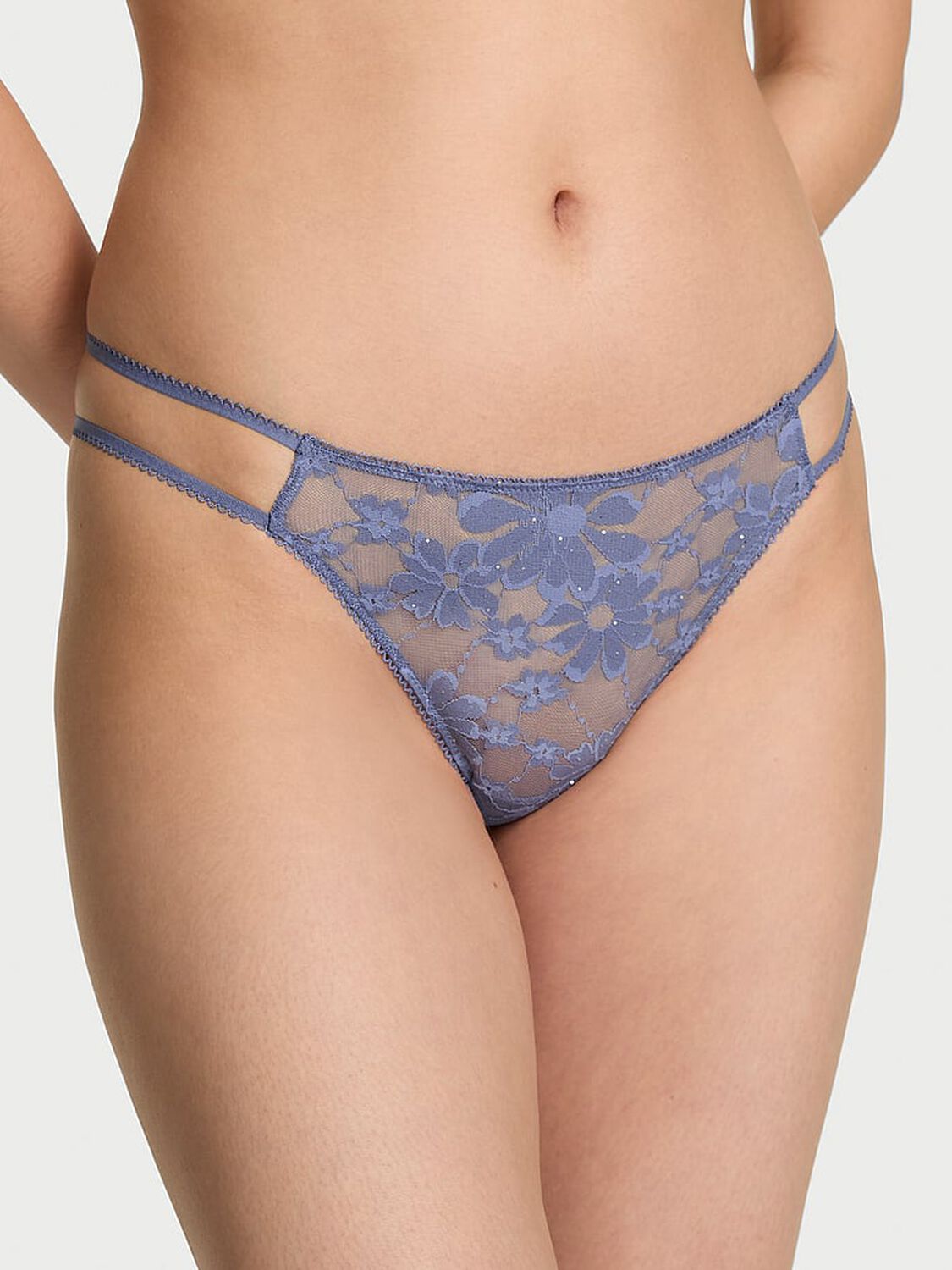 pink Pink Wink Thong Panty Dusty Iris 1 of 3 