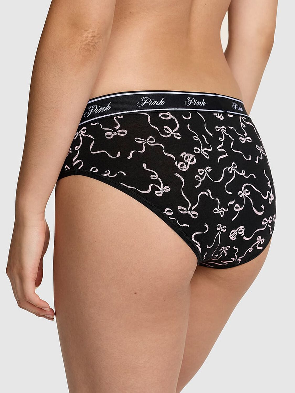 vs Pink Logo Cotton Hiphugger Panty 2 of 2 