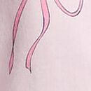 Flannel Long Pajama Set, Pink Tulip Bows, swatch