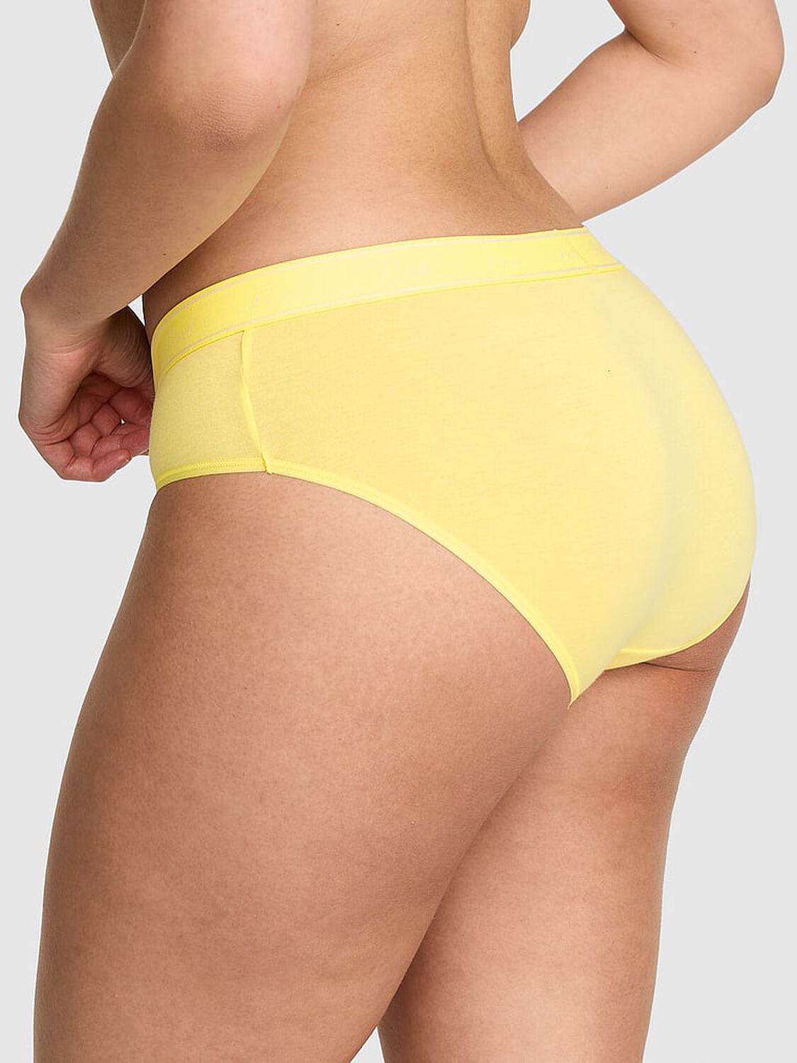 pink Pink Logo Cotton Hiphugger Panty Pineapple Ice With Enjoy The View Graphic 2 of 3 