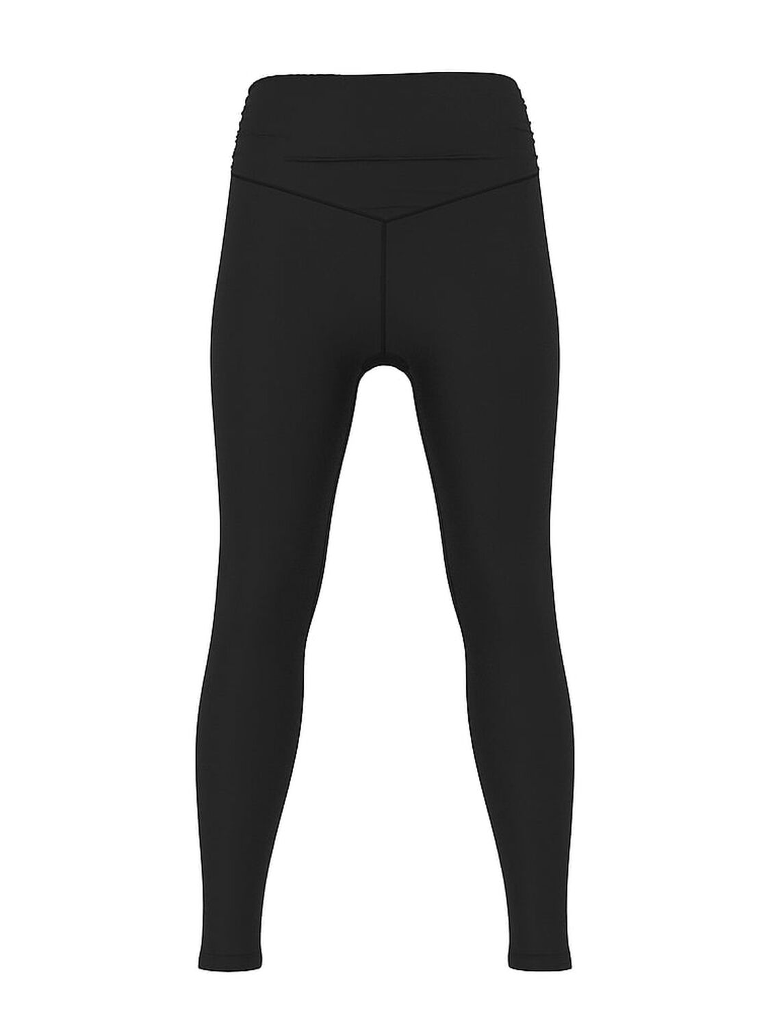 vs Pink PINK Relay&trade; Ruched Leggings Pure Black 3 of 3 
