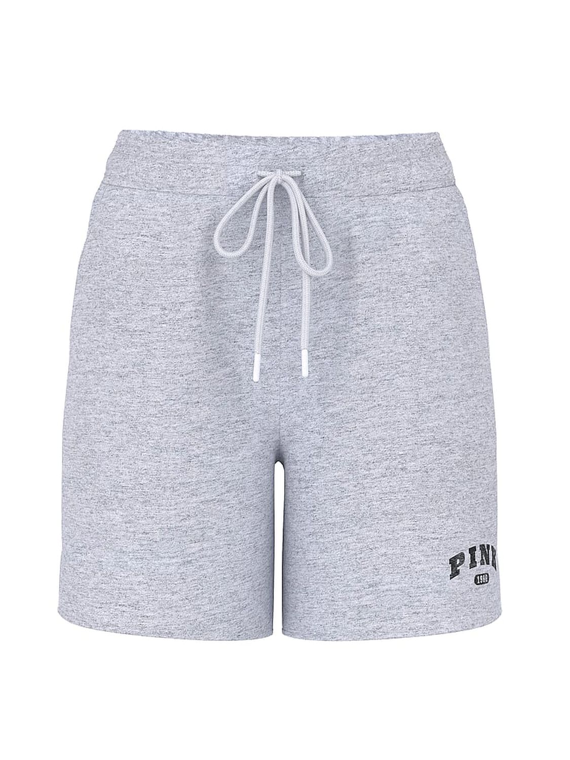 vs Pink Ivy Fleece Campus Shorts Medium Heather Grey 3 of 3 