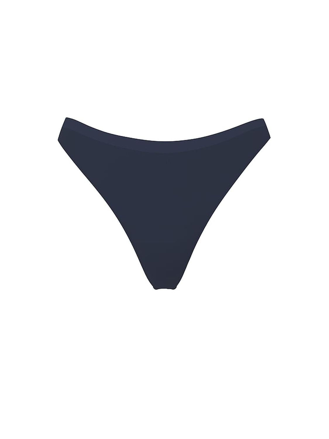vs Pink Seamless High-Leg Thong Panty Noir Navy 3 of 3 