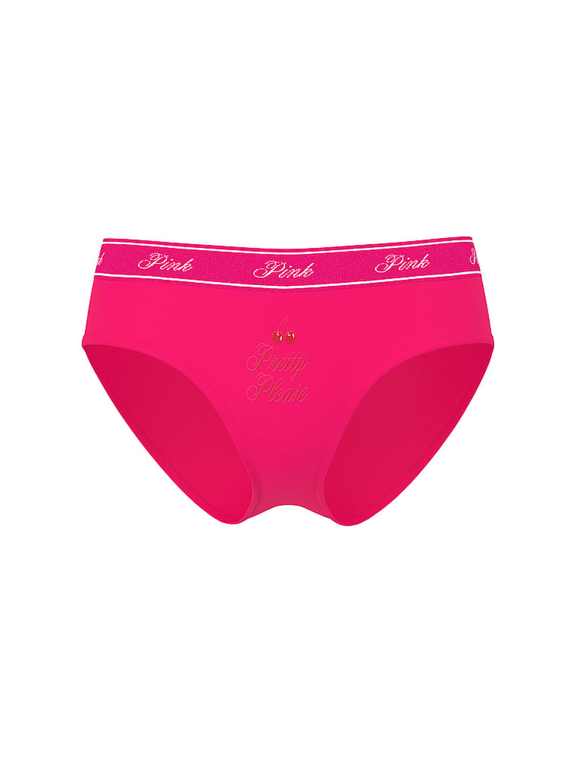 vs Pink Logo Cotton Hiphugger Panty Hot Stuff 3 of 3 