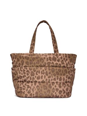 Quilted Puffer Tote Bag