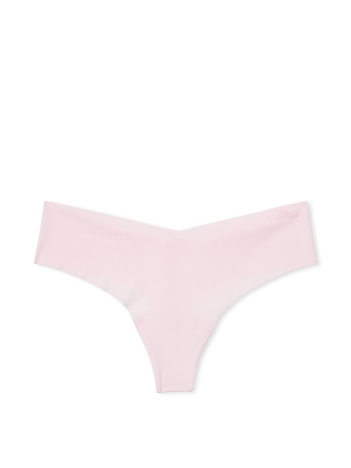 vs Pink No-Show Thong Panty Pink Tulip 3 of 3 