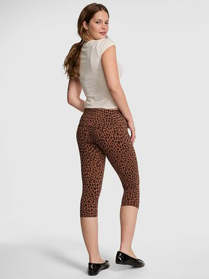 All-Day Cotton&trade; Foldover Capri Leggings