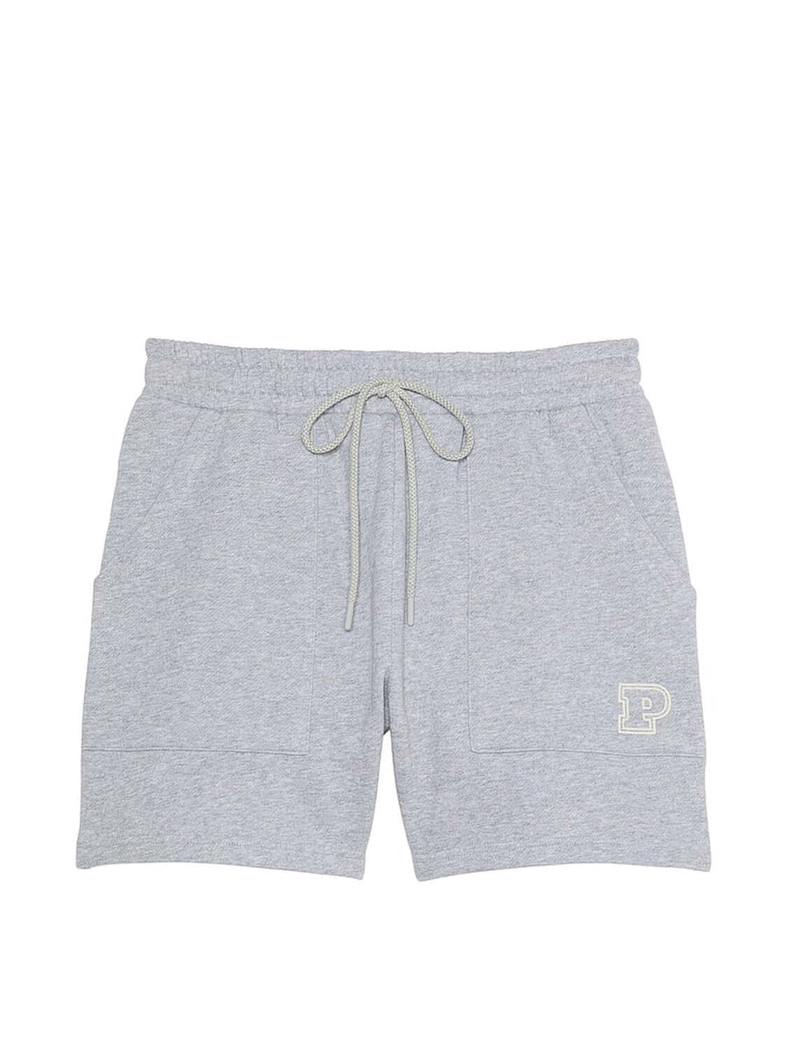 vs Pink Ivy Fleece Classic Shorts Medium Heather Grey 3 of 3 