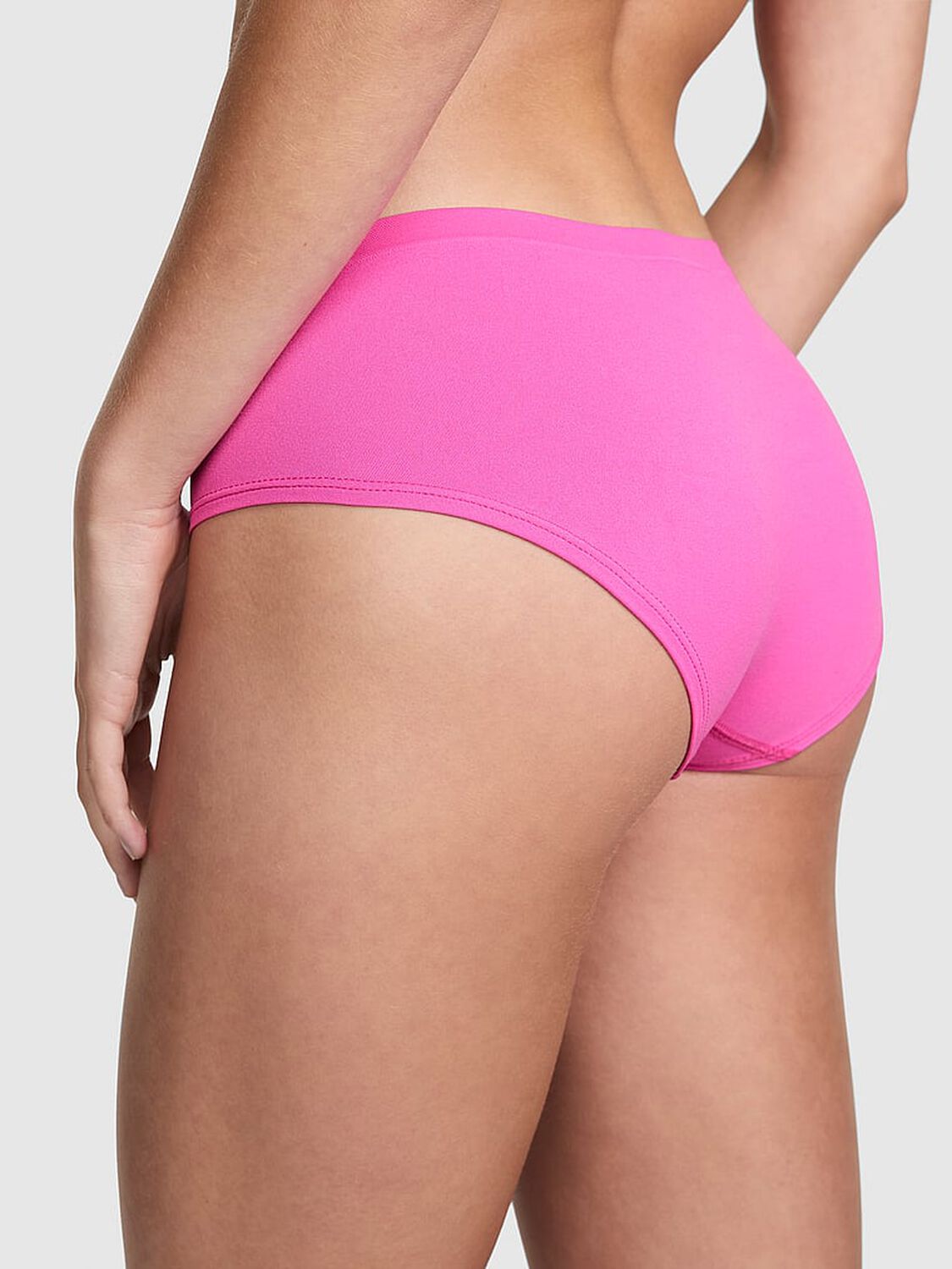 vs Pink Seamless Hiphugger Panty Pink Gossip Dog Graphic 2 of 3 