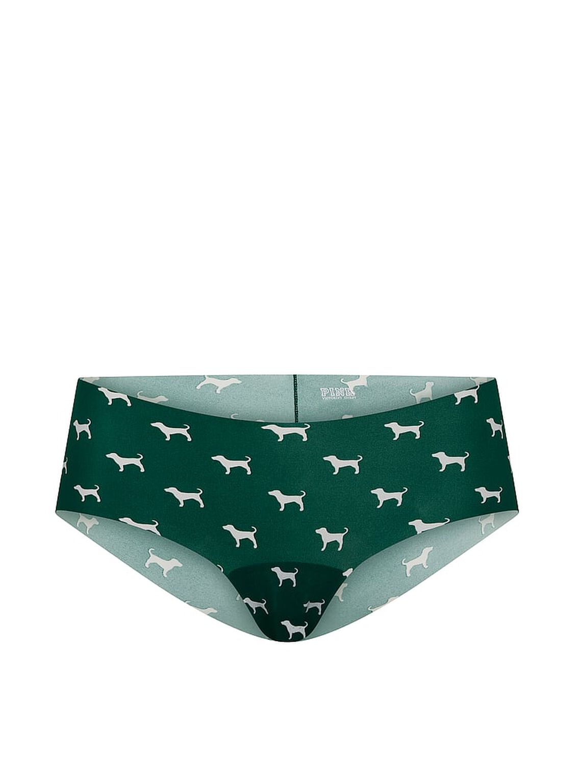 vs Pink No-Show Cheeky Panty Dk Garden Dog 3 of 3 