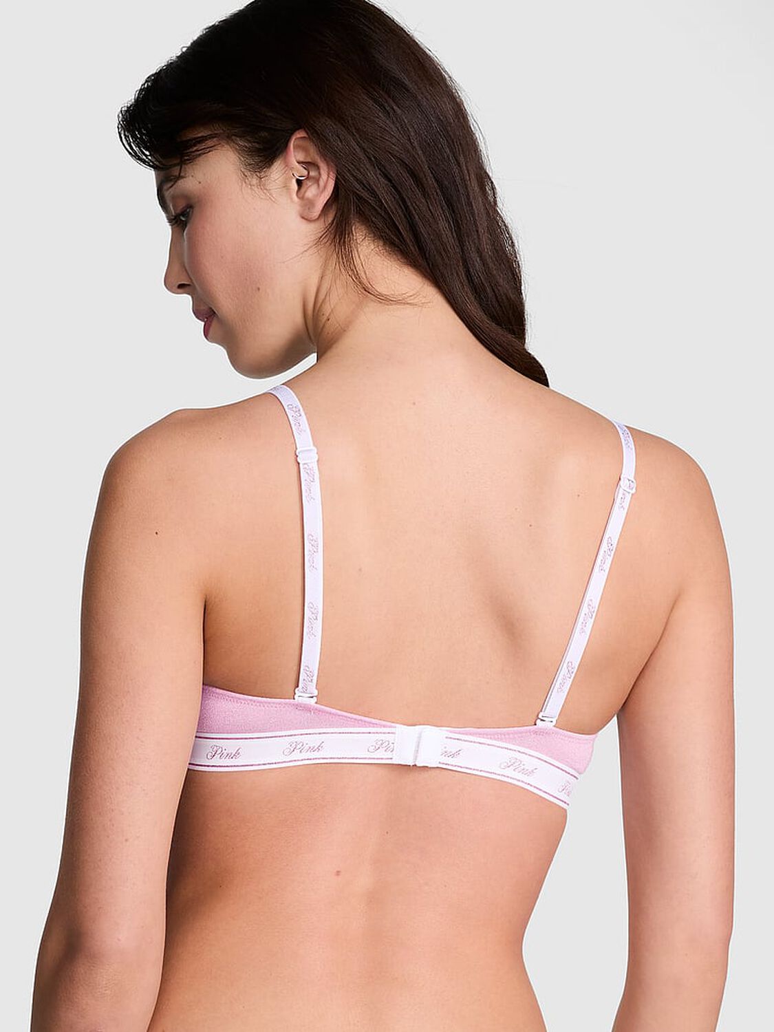 vs Pink Wear Everywhere Wear Everywhere Lightly Lined T-Shirt Bra Petal Pink 2 of 4 