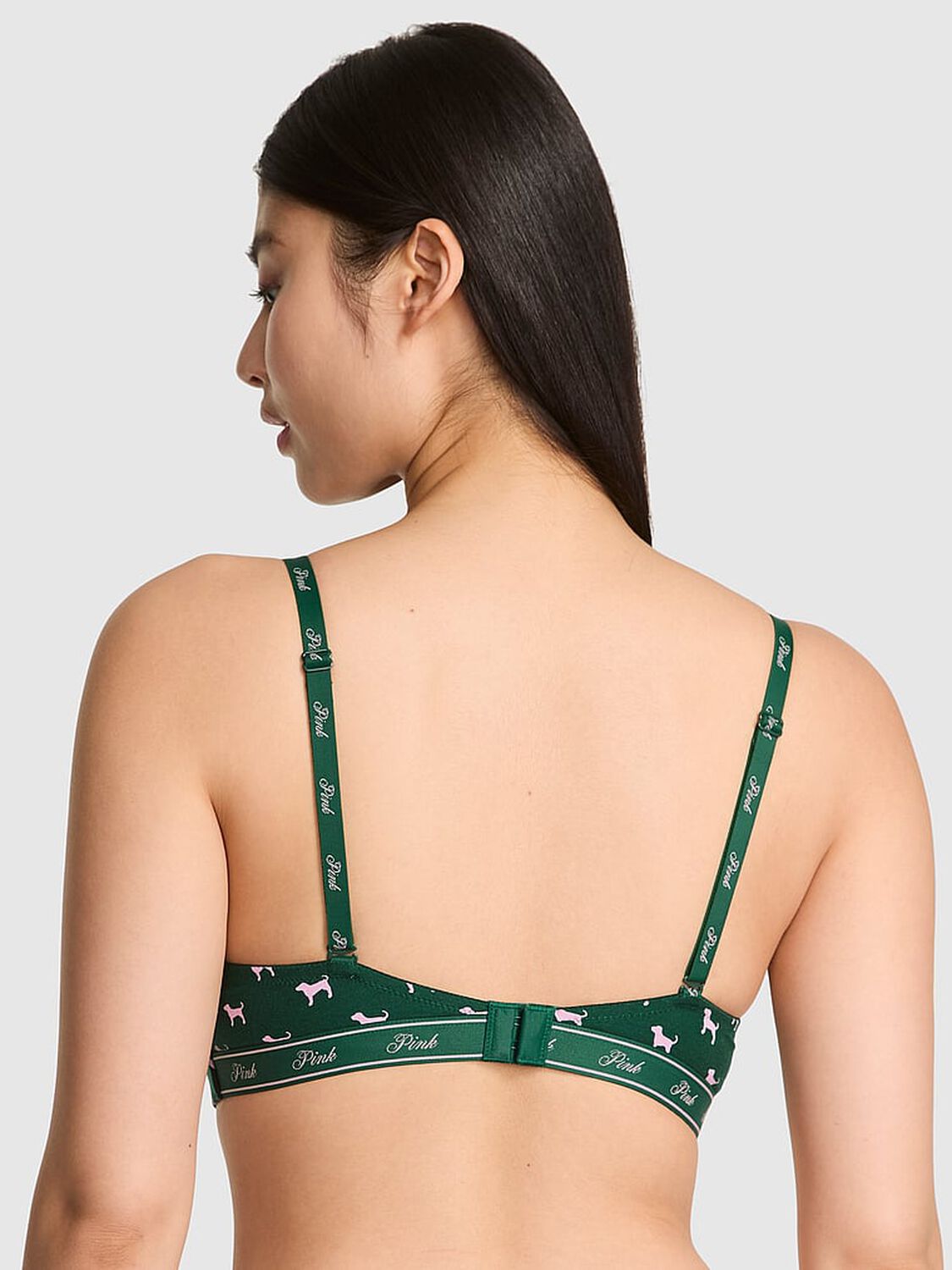 vs Pink Wear Everywhere Wear Everywhere Push-Up Wireless Bra 2 of 3 