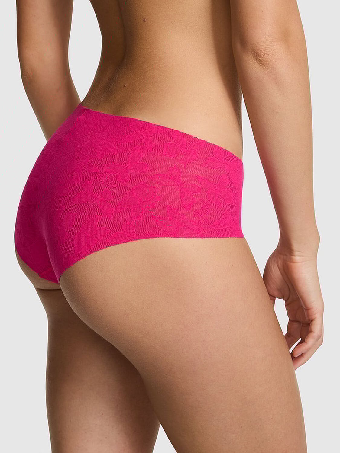 vs Pink No-Show Hiphugger Panty Hot Stuff 2 of 3 