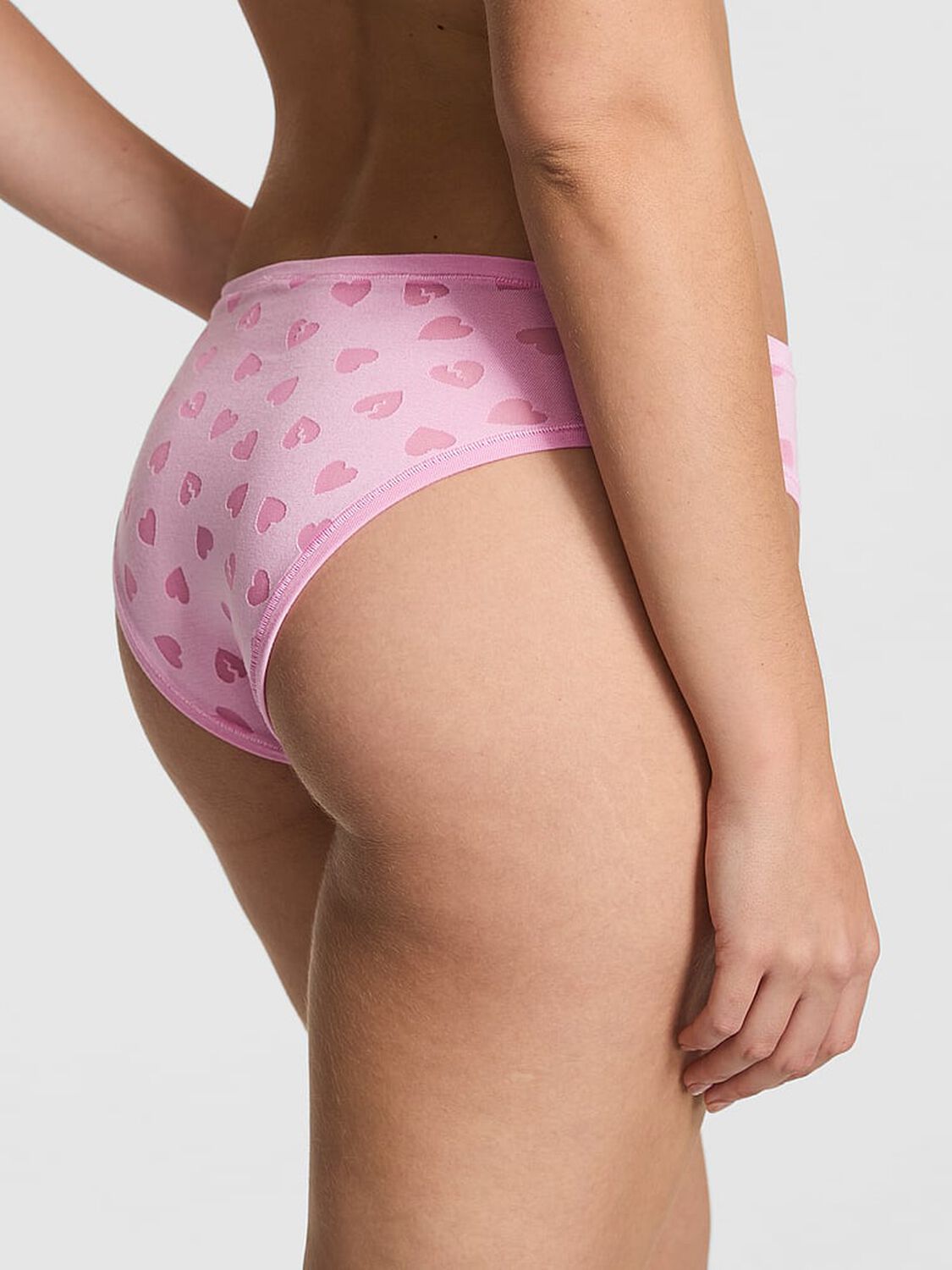 vs Pink Cotton Cheeky Panty Pink Lollipop 2 of 3 