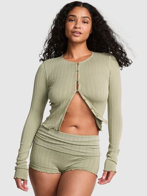 AnyWear Cropped Cardigan