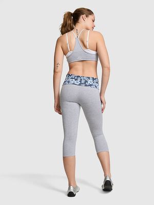 All-Day Cotton&trade; Foldover Capri Leggings
