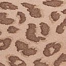 No-Show Cheeky Panty, Light Brown Leopard, swatch