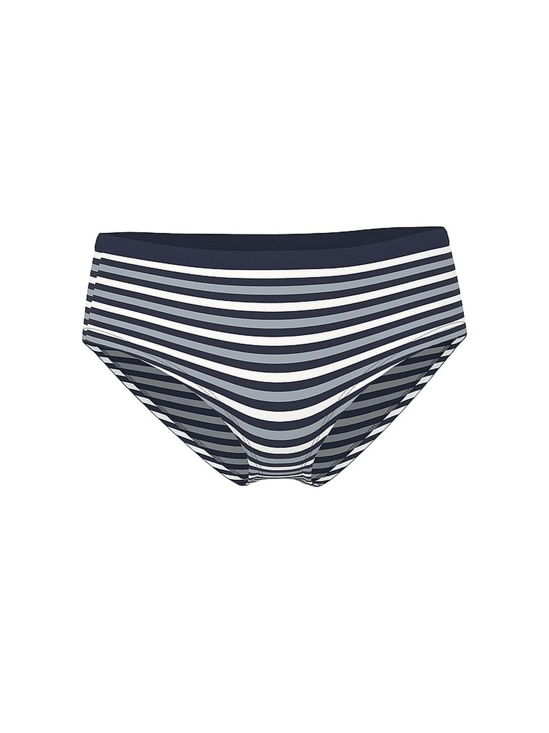 vs Pink Seamless Hiphugger Panty Noir Navy Stripe Print 3 of 3 
