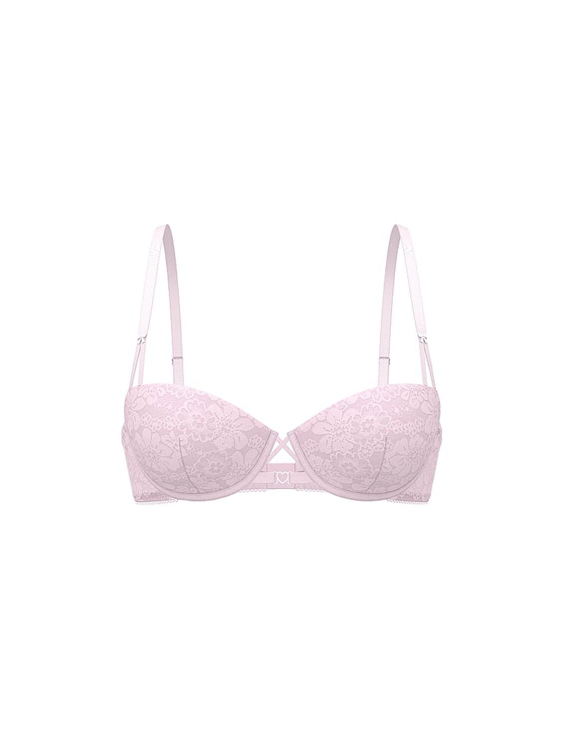 vs Pink Wink PINK Wink&trade; Push-Up Balconette Bra Pink Tulip 3 of 4 