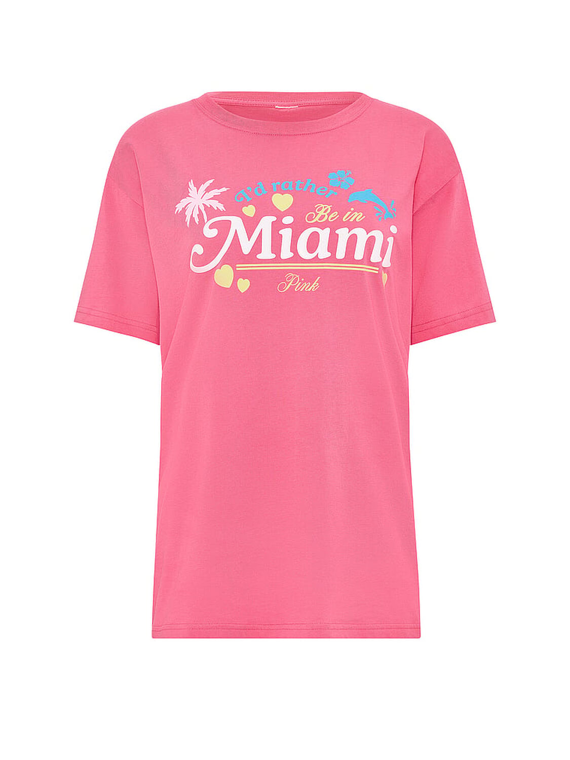 pink Pink Campus Cotton&trade; Tee Pink 3 of 4 