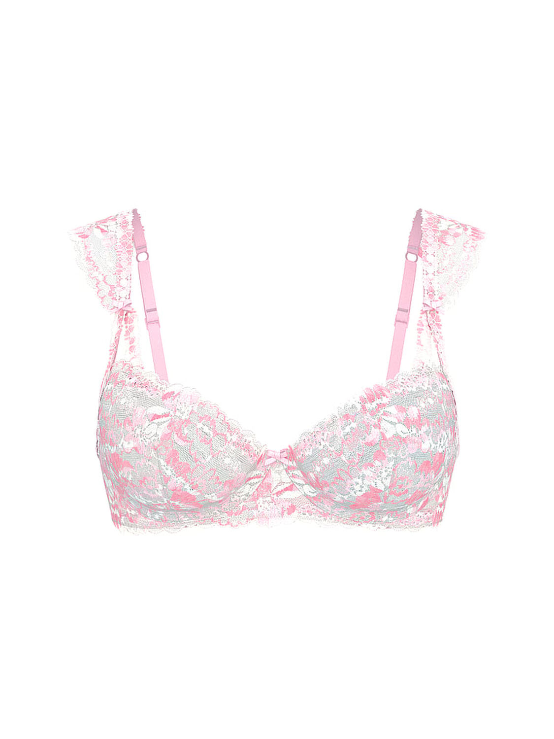vs Pink Wink Push-Up Balconette Bra Petal Pink 3 of 3 