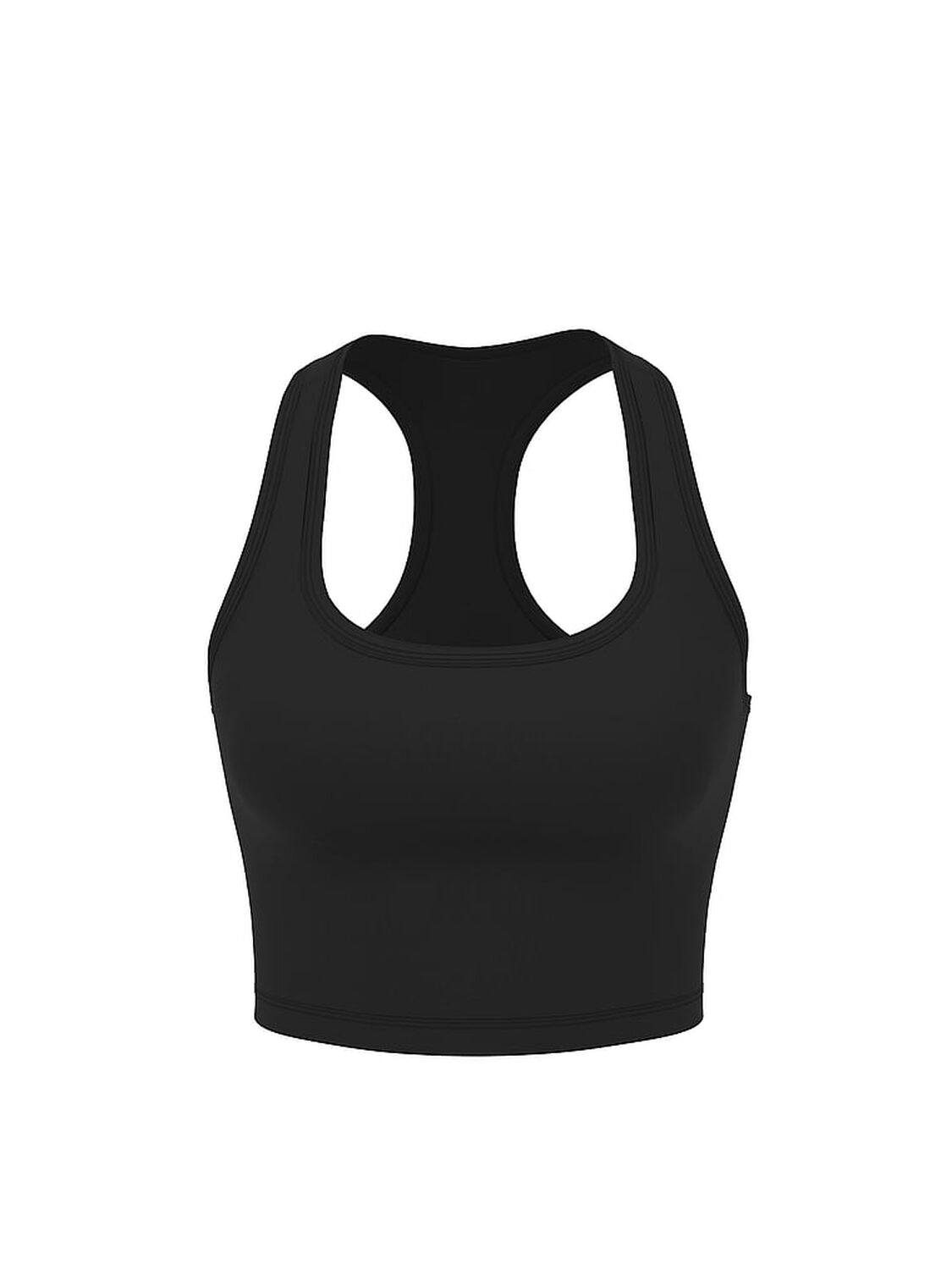 vs Pink Relay Racerback Tank Top Pure Black 3 of 3 