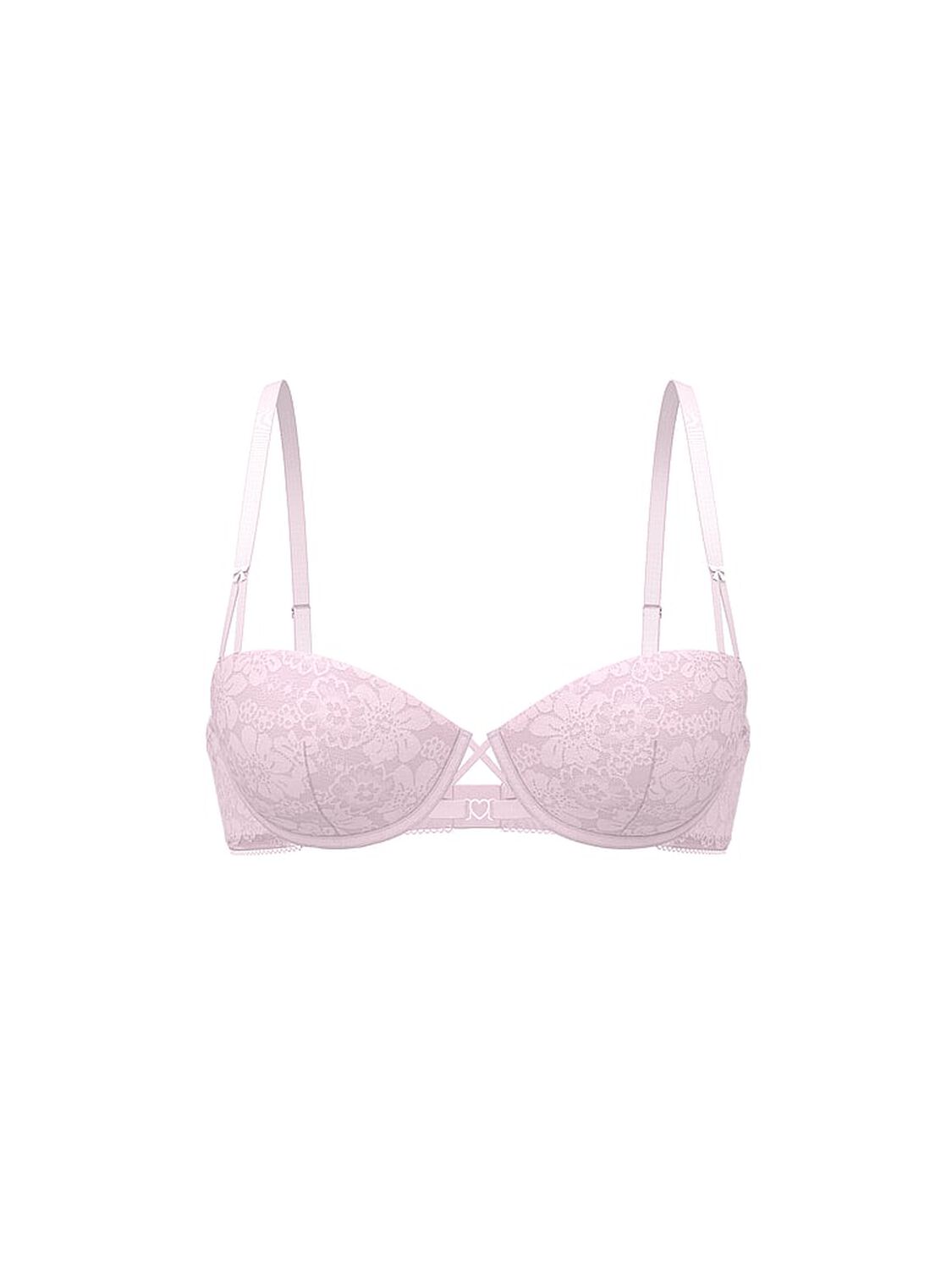 vs Pink Wink Wink Push-Up Balconette Bra Pink Tulip 3 of 4 