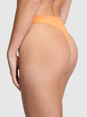 Seamless High-Leg Thong Panty
