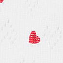 Cotton Boyshort Panty, White Cherry Heart Print, swatch