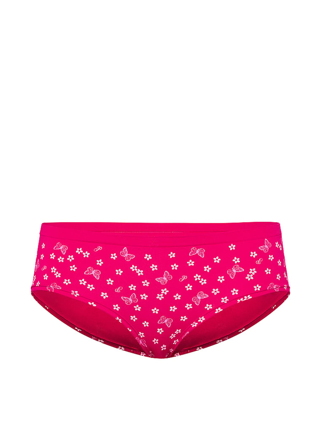 vs Pink Seamless Hiphugger Panty Hot Stuff Butterfly Hibiscus Print 3 of 3 