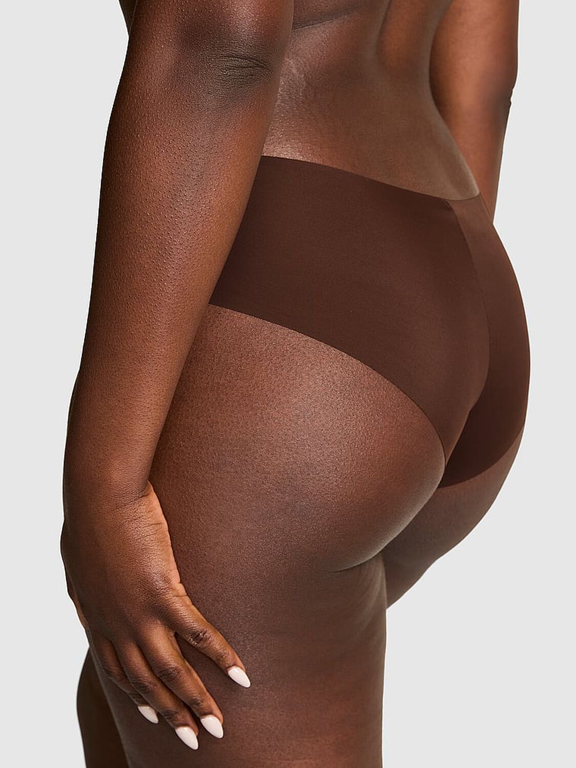 vs Pink No-Show Cheeky Panty Ganache 2 of 3 