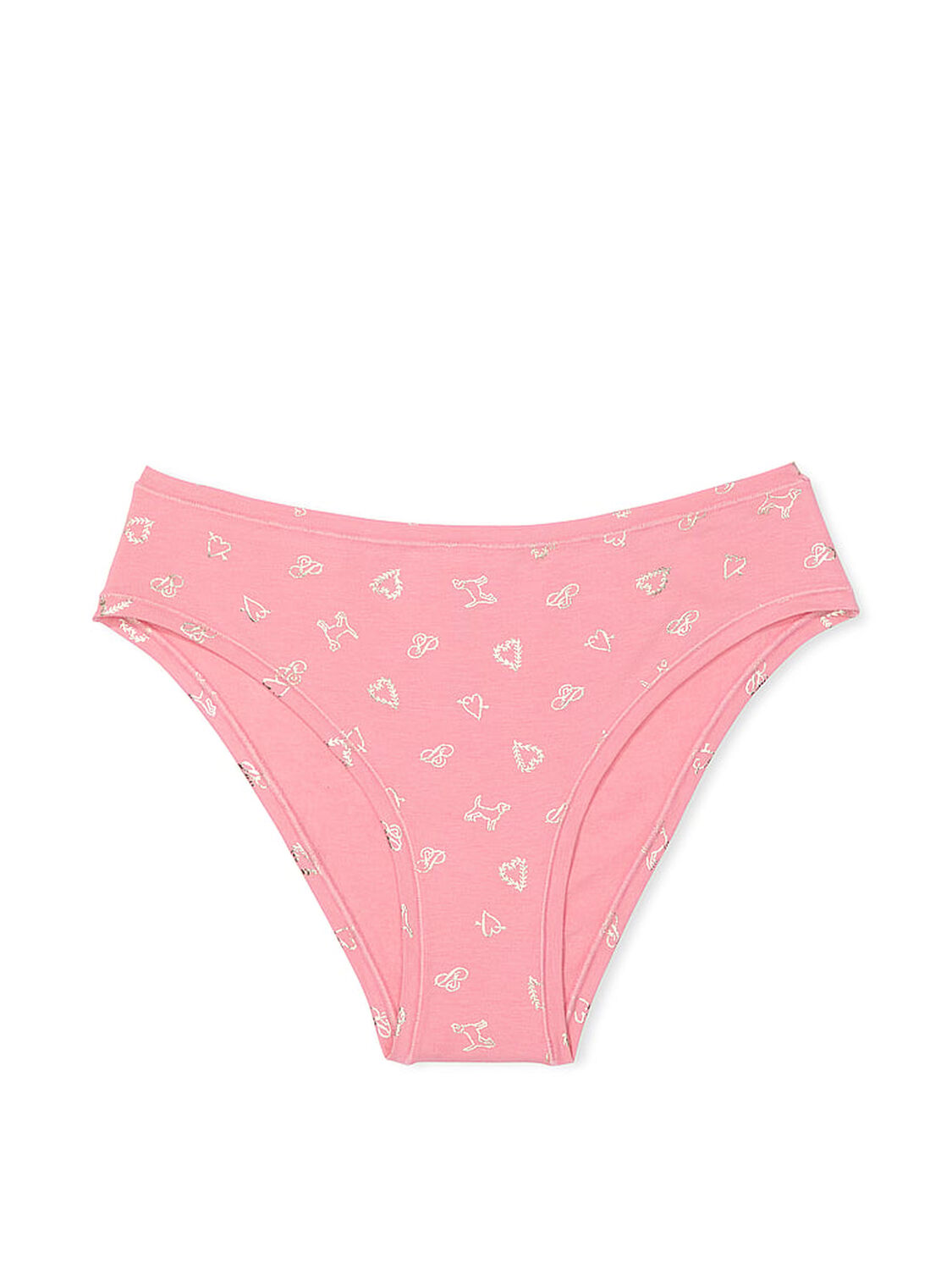 vs Pink Cotton Cheeky Panty 3 of 3 