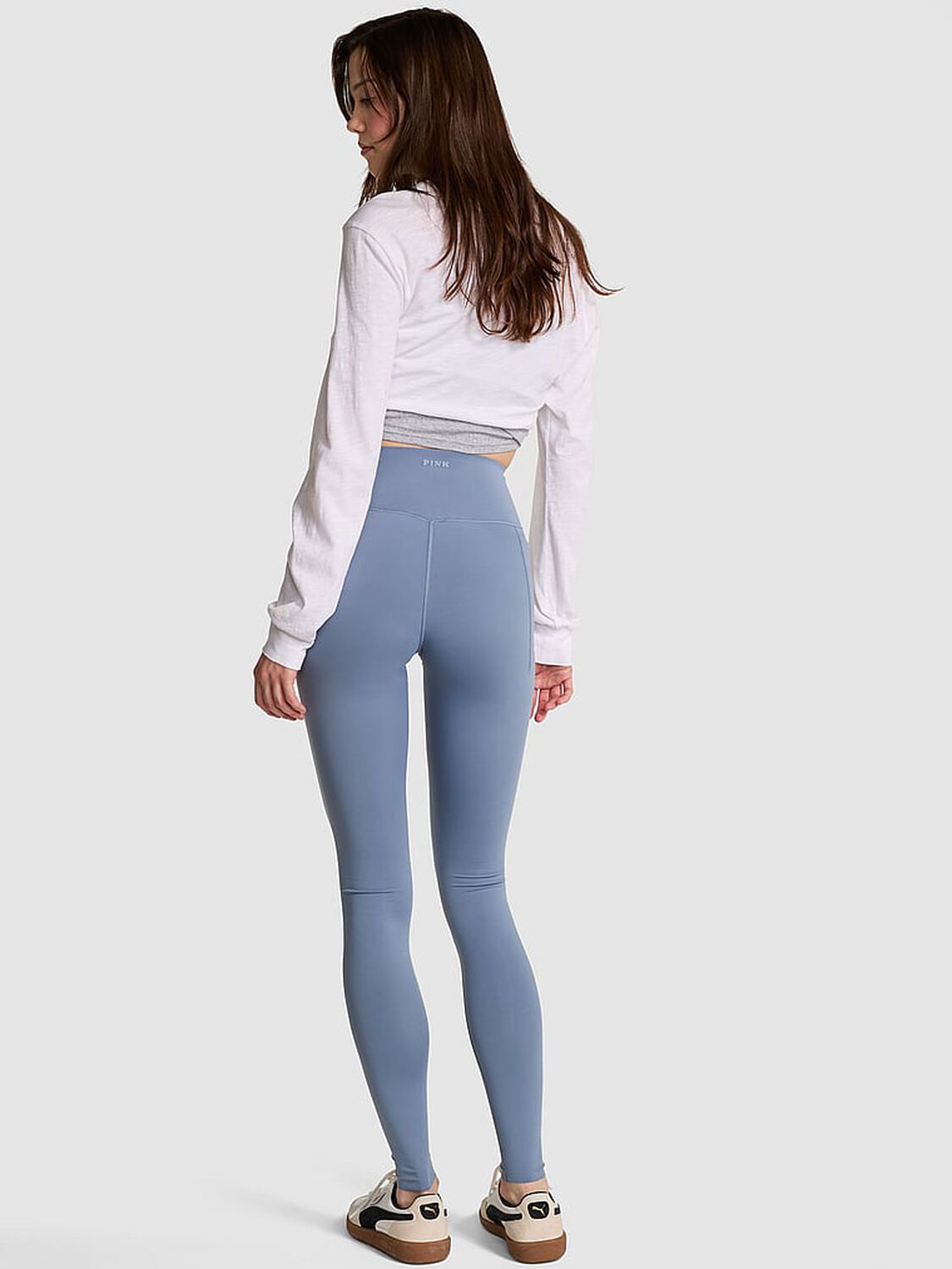 vs Pink Relay Leggings Dusty Iris 2 of 2 