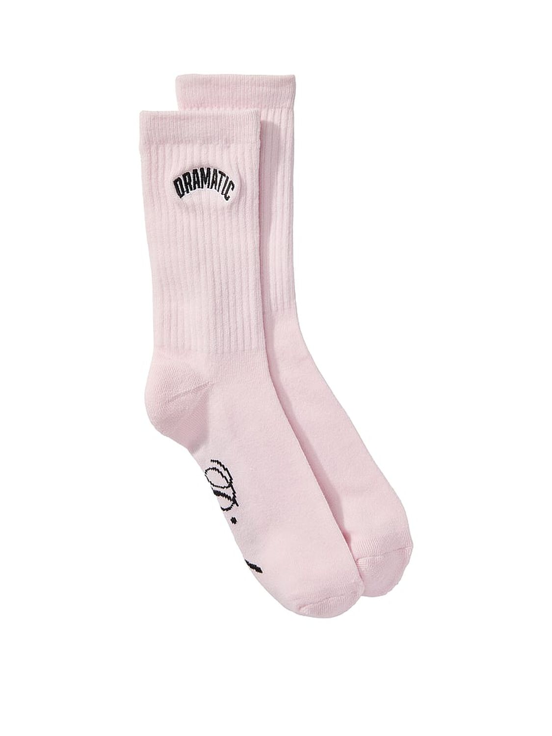 vs Pink 1-Pack Crew Socks Pink Tulip 1 of 2 