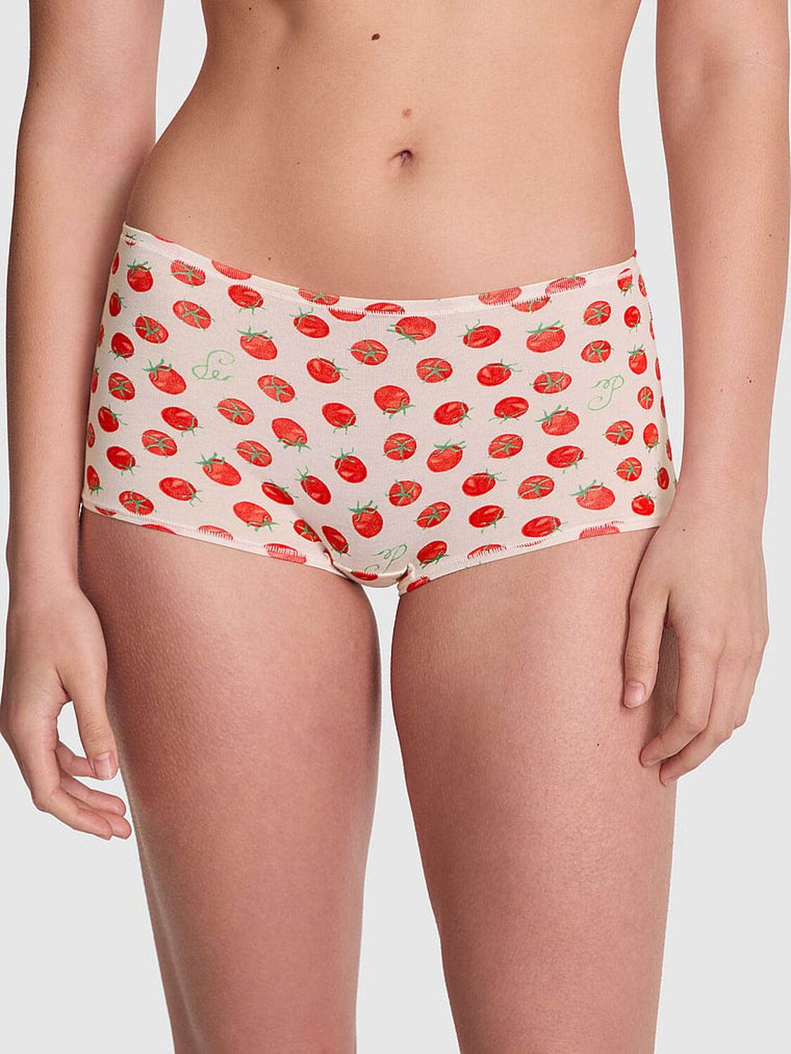 vs Pink Cotton Boyshort Panty 1 of 3 