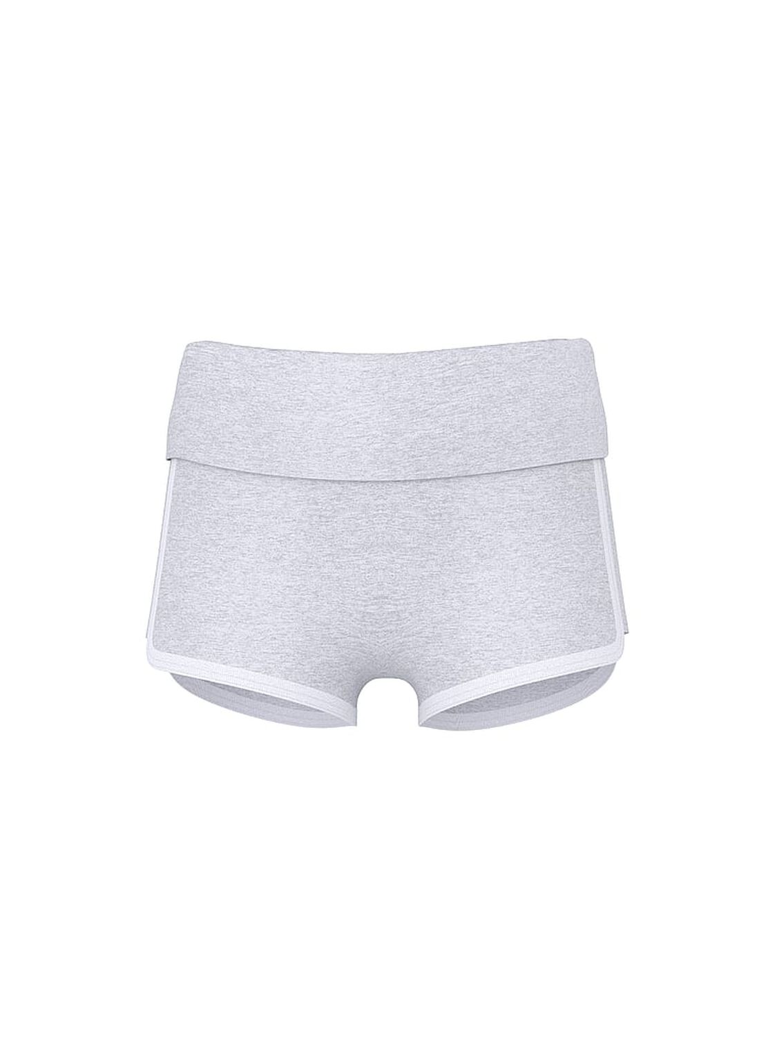 vs Pink Campus Fleece&trade; Foldover Shorts Medium Heather Grey 3 of 3 