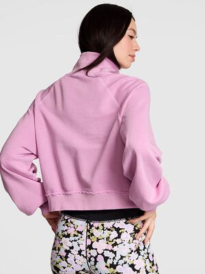 Campus Terry&trade; Mock-Neck Full-Zip Sweatshirt