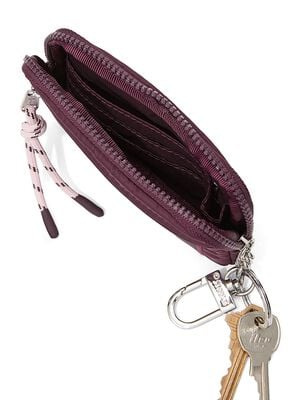 Zip Card Holder Keychain