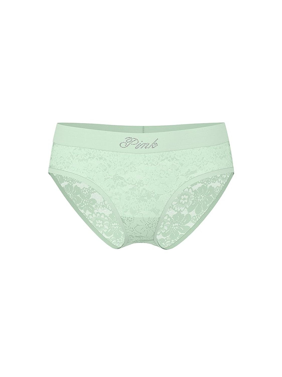vs Pink Lacie Logo Hiphugger Panty Mint 1 of 1 