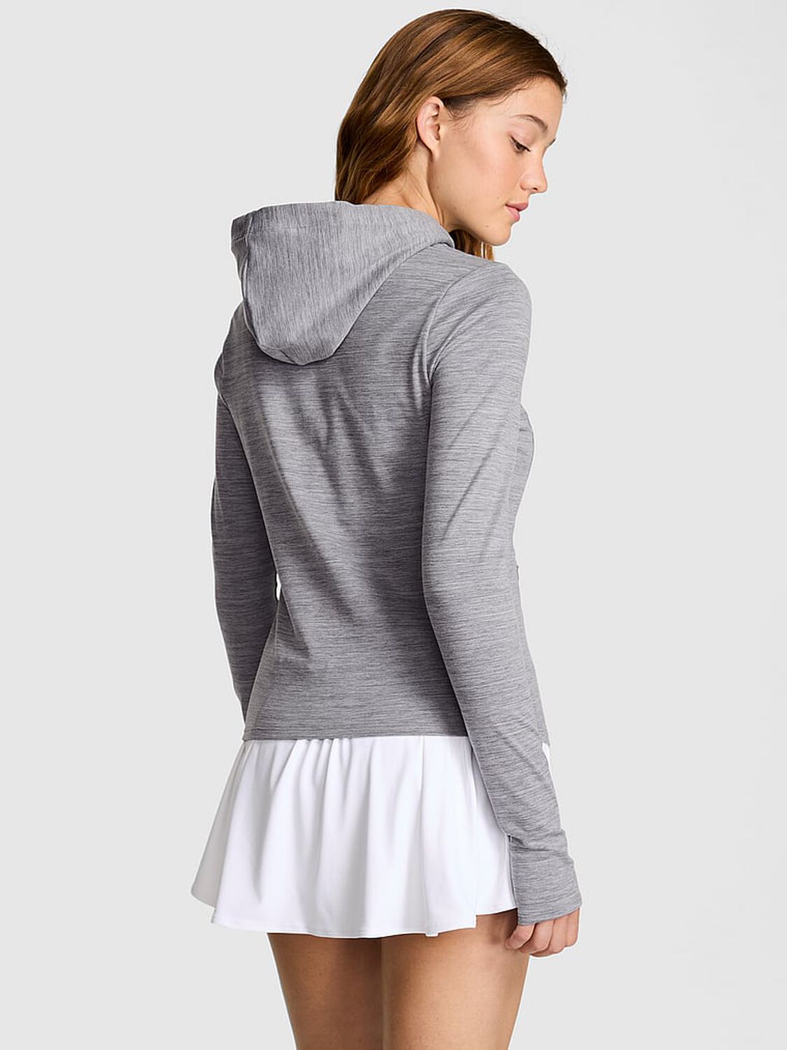 vs Pink Relay Full-Zip Hoodie Night Owl Grey Marl 2 of 3 