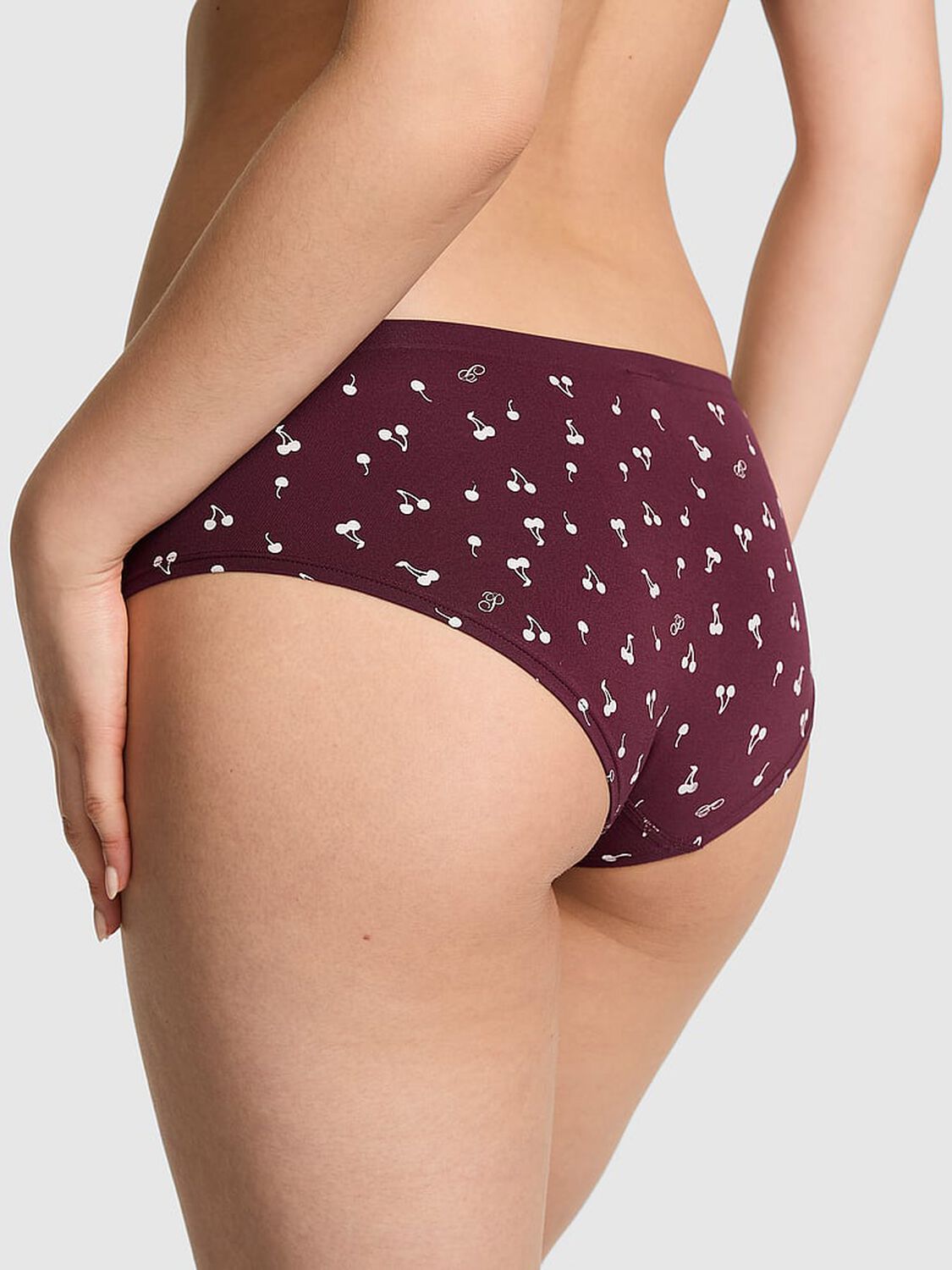 vs Pink Seamless Hiphugger Panty Wild Rose Cherry 2 of 3 