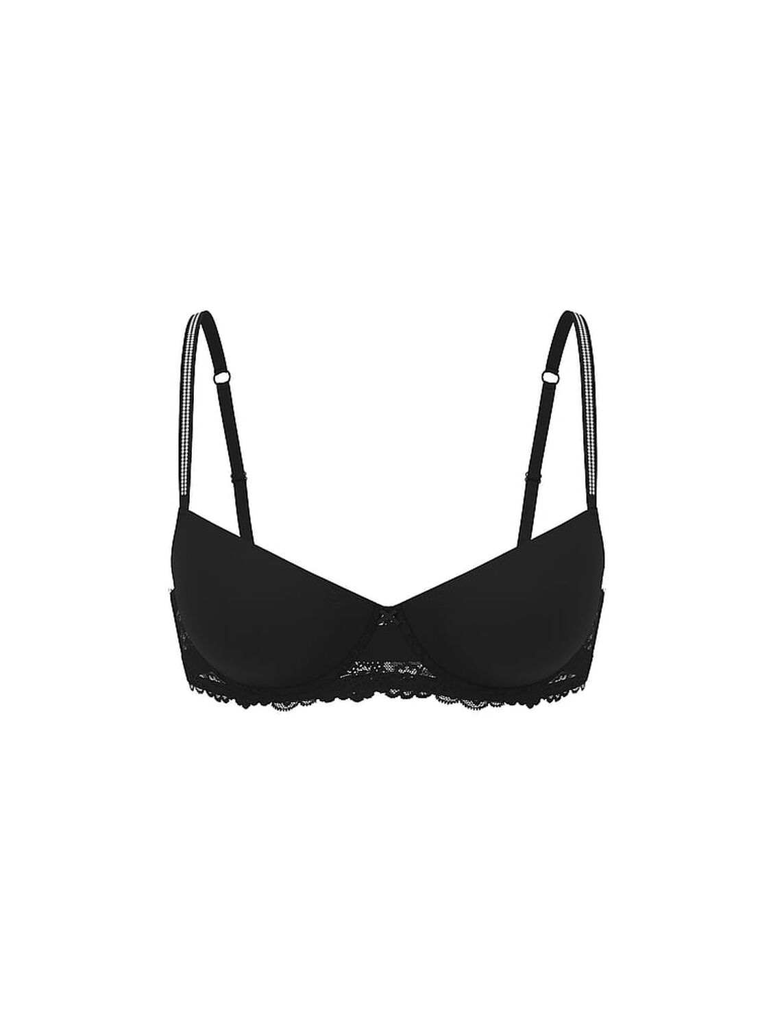 vs Pink Wink PINK Wink&trade; Lightly Lined Balconette Bra Black 3 of 3 
