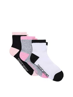 3-Pack Quarter Socks