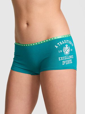 Logo Cotton Boyshort Panty