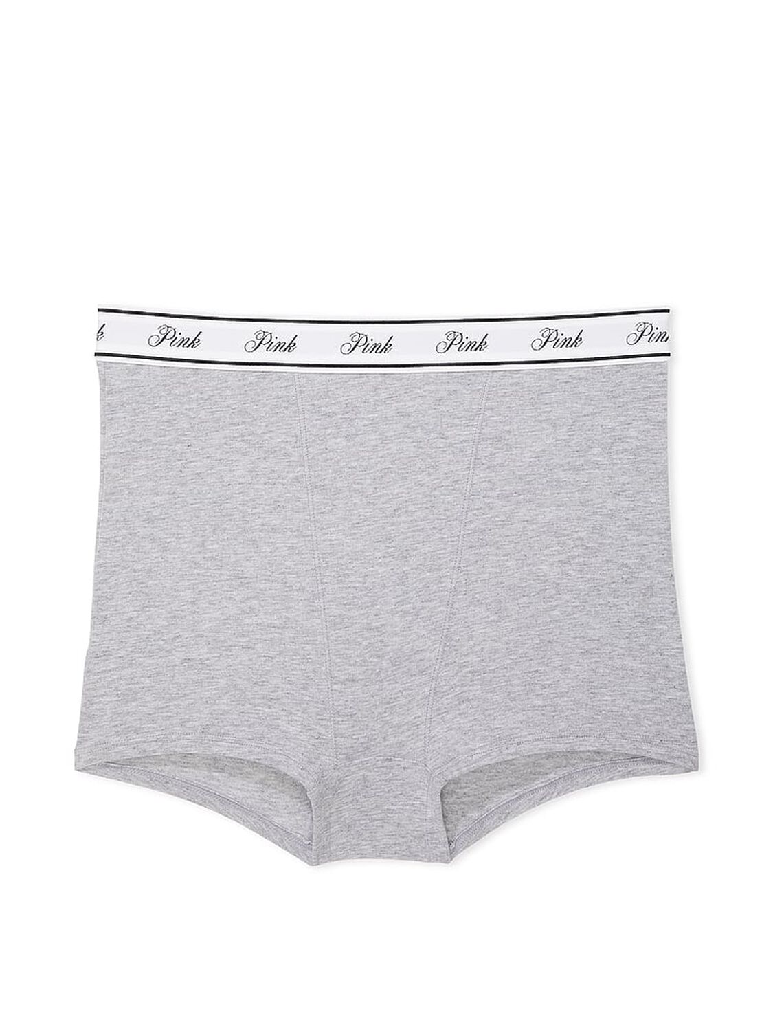 vs Pink Logo Cotton High-Waist Boyshort Panty 3 of 3 