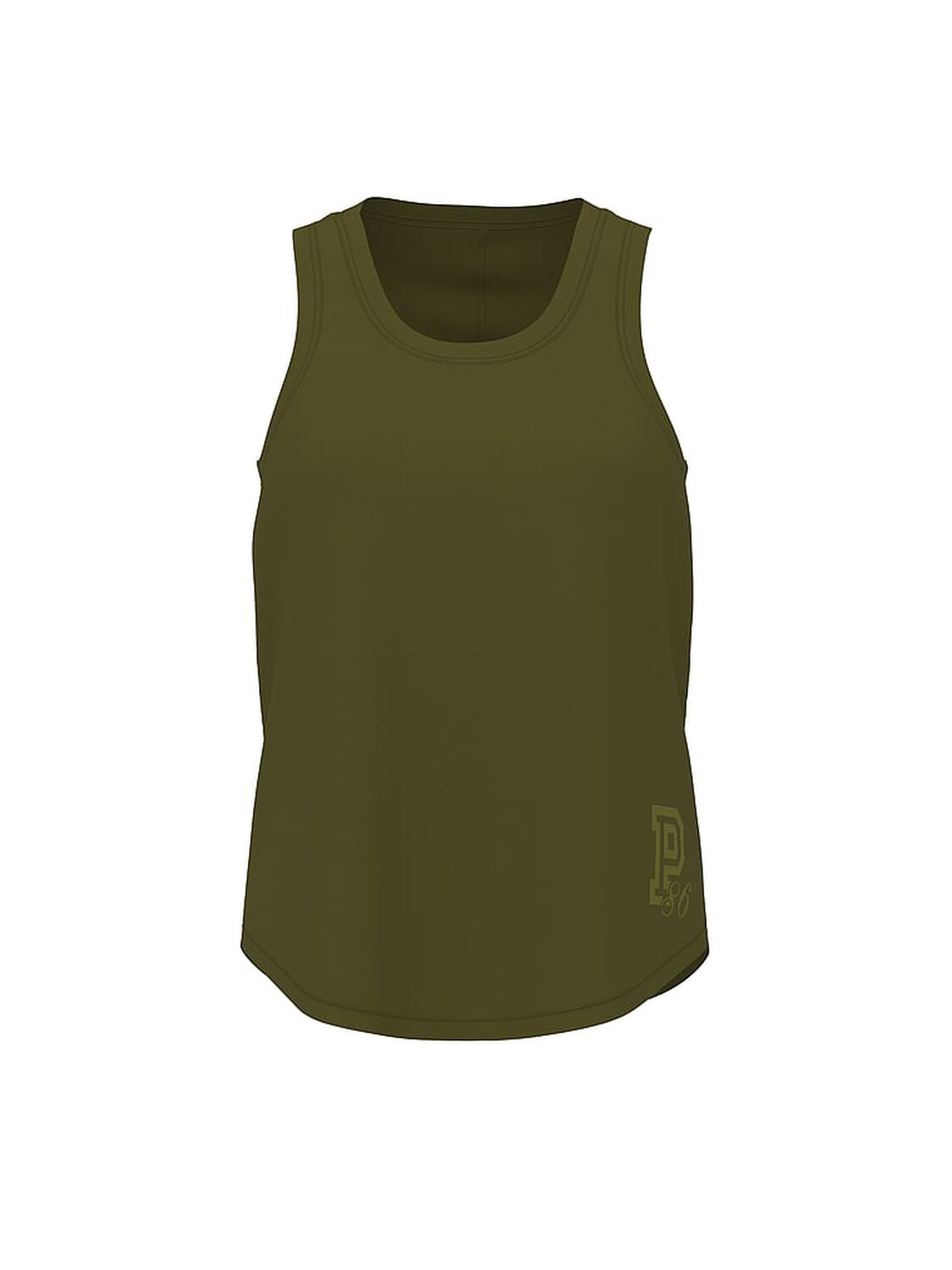 vs Pink Campus Cotton&trade; Tank Top Lizard Green 3 of 3 