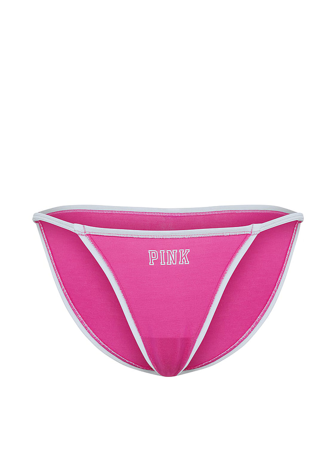 vs Pink Cotton String Bikini Panty Sizzling Strawberry With Pink Graphic 3 of 3 