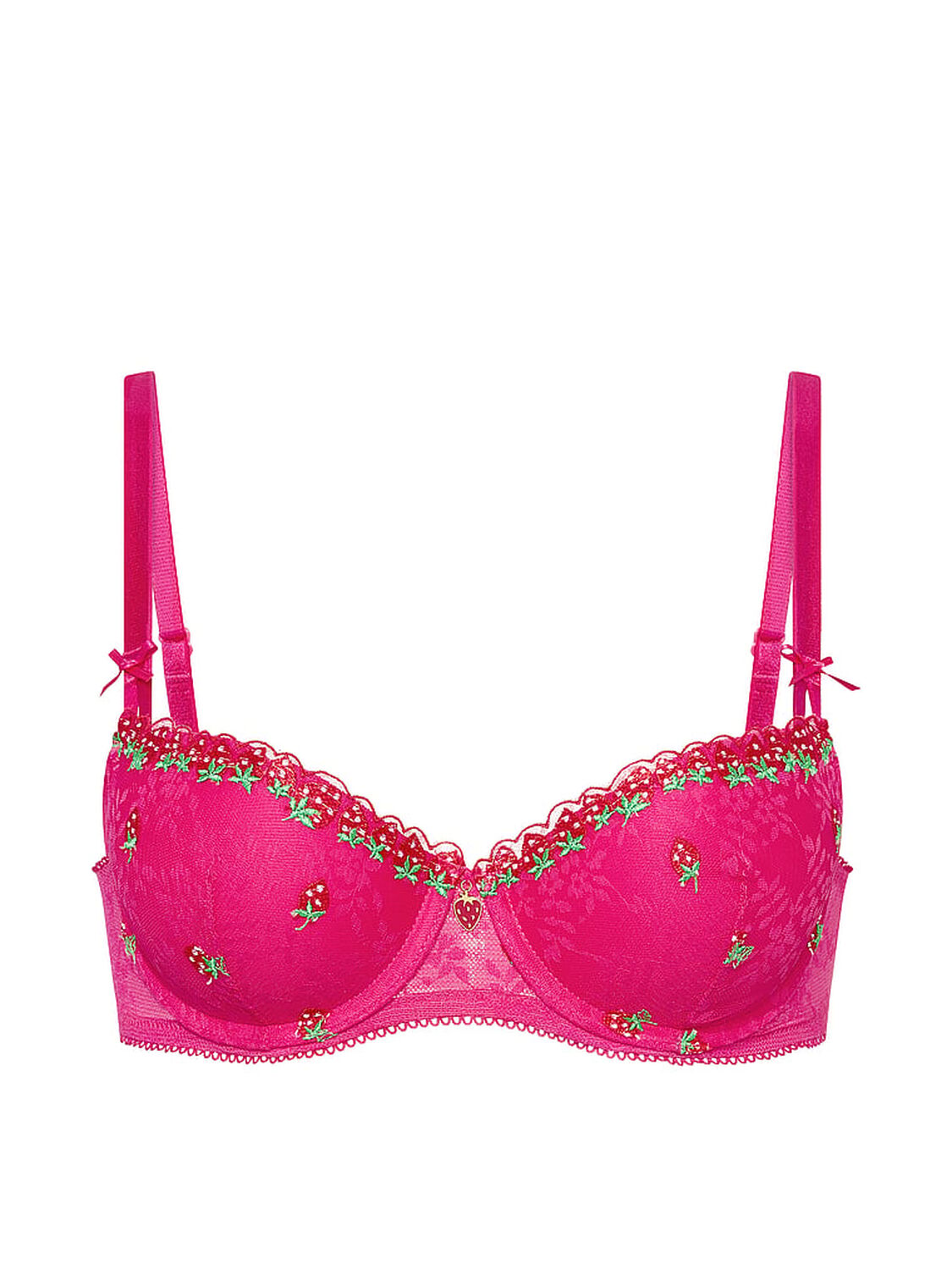 vs Pink Wink PINK Wink&trade; Push-Up Balconette Bra Hot Stuff 3 of 4 