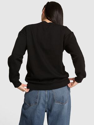 Ivy Fleece Oversized Crew Sweatshirt